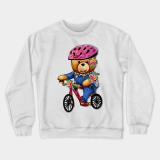 Bike Riding Crewneck Sweatshirt